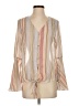 Mystree 100% Polyester Ivory Long Sleeve Blouse Size S - photo 1