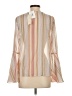 Mystree 100% Polyester Ivory Long Sleeve Blouse Size S - photo 2