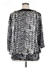 Dots Silver 3/4 Sleeve T-Shirt Size 1X - photo 2