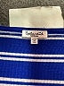 Splendid Stripes Blue Short Sleeve Top Size M - photo 7