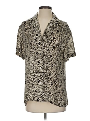 Linda Allard Ellen Tracy Short Sleeve Blouse (view 1)