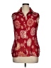 Ashley Stewart 100% Polyester Red Sleeveless Blouse Size 14 - 16 Plus - photo 1