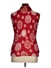 Ashley Stewart 100% Polyester Red Sleeveless Blouse Size 14 - 16 Plus - photo 2