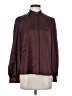 Tuckernuck 100% Polyester Burgundy Long Sleeve Blouse Size S - photo 1