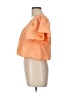 Unbranded 100% Cotton Orange Short Sleeve Top Size L (estimated) - photo 5