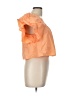 Unbranded 100% Cotton Orange Short Sleeve Top Size L (estimated) - photo 4