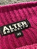 Alter Brooklyn Color Block Burgundy Pullover Sweater Size XS - photo 7