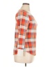 Old Navy Plaid Orange Pullover Sweater Size XL - photo 4