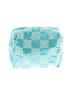 Unbranded Checkered-gingham Teal Makeup Bag One size - photo 2