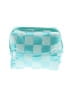Unbranded Checkered-gingham Teal Makeup Bag One size - photo 1