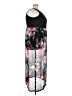 Sky Floral Black Casual Dress Size 3X - photo 4