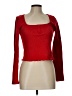 Pink Rose Red Long Sleeve Top Size L - photo 1