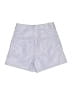 7 For All Mankind 100% Polyurethane Metallic Silver Blue Shorts Size XS - photo 2