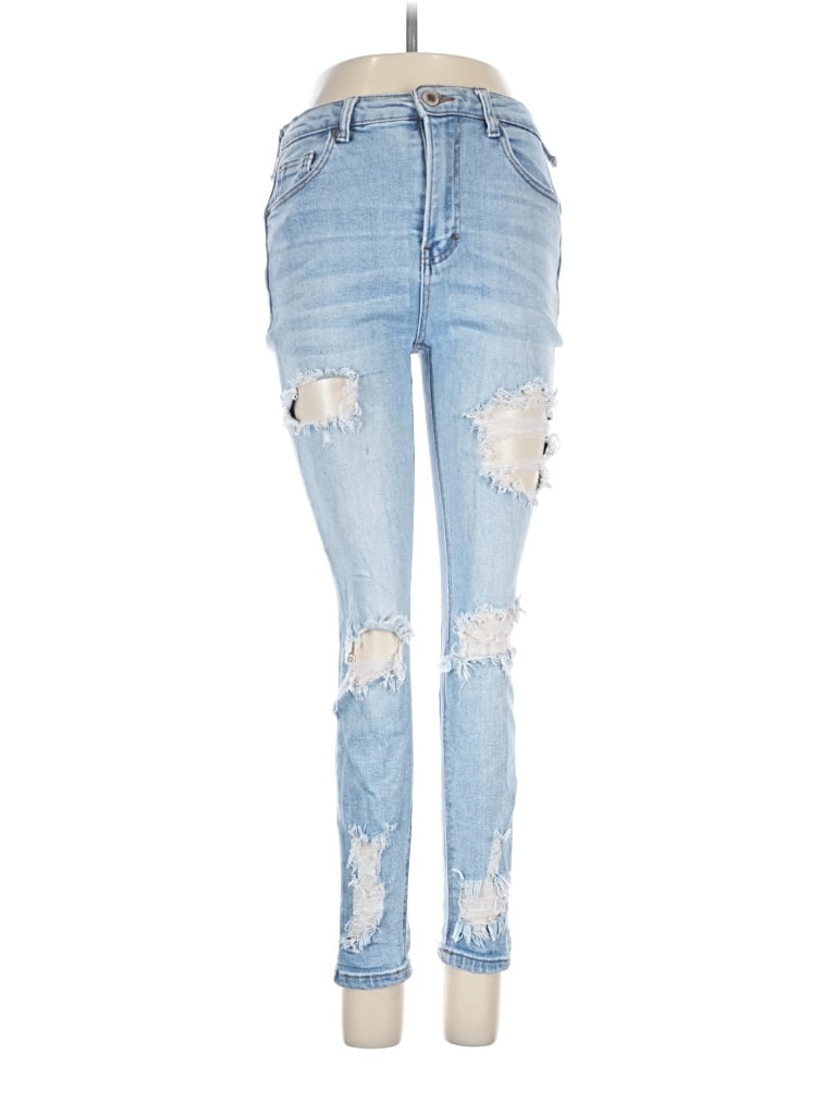 Pre-owned Wax Jean Jeans In Blue