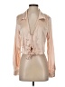 Shein Tan Long Sleeve Blouse Size 4 - photo 1