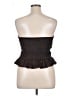 Express Black Brown Sleeveless Blouse Size XL - photo 2