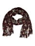 Unbranded Paisley Burgundy Scarf One size - photo 1