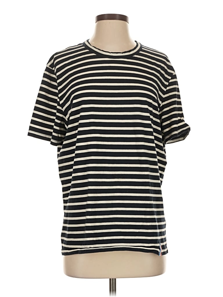 Pre-owned Kule Short Sleeve T-shirt In Black