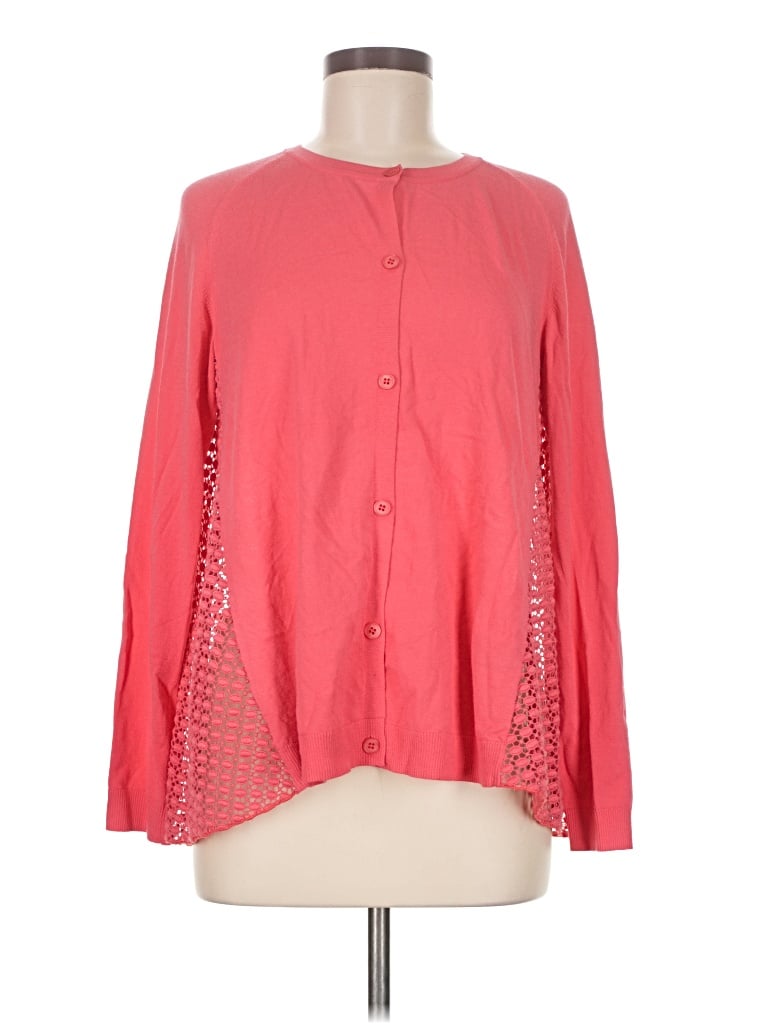 Pre-owned Lafayette 148 Long Sleeve Blouse In Pink