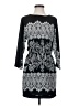 BCBGMAXAZRIA 100% Polyester Floral Paisley Black Cocktail Dress Size XS - photo 1