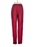 Ann Taylor 100% Silk Color Block Red Track Pants Size 4 - photo 2