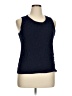 Talbots Blue Black Tank Top Size XL - photo 1