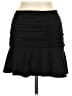 Unbranded Solid Black Casual Skirt Size M - photo 2