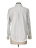 Nine West Stripes Silver Long Sleeve Button-Down Shirt Size L - photo 2