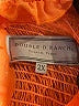 Double D Ranch 100% Polyester Orange Short Sleeve Blouse Size 2X - photo 7
