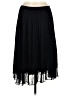 AK Anne Klein Solid Black Formal Skirt Size M - photo 1