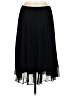 AK Anne Klein Solid Black Formal Skirt Size M - photo 2
