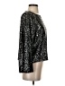 Cupcakes & Cashmere 100% Polyester Black Long Sleeve Blouse Size XS - photo 4
