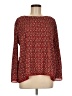 Max Studio 100% Polyester Burgundy Long Sleeve Blouse Size M - photo 1