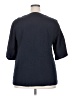 Unbranded Blue Short Sleeve Blouse Size XXL - photo 2