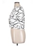 Shein Graphic Silver Short Sleeve Blouse Size 1XL - photo 5