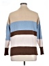 Love Change 100% Polyester Color Block Brown Pullover Sweater Size 1X - photo 2