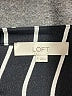 Ann Taylor LOFT Stripes Black Romper Size 4 - photo 3