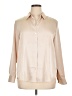 Old Navy 100% Polyester Tan Long Sleeve Blouse Size XL - photo 1