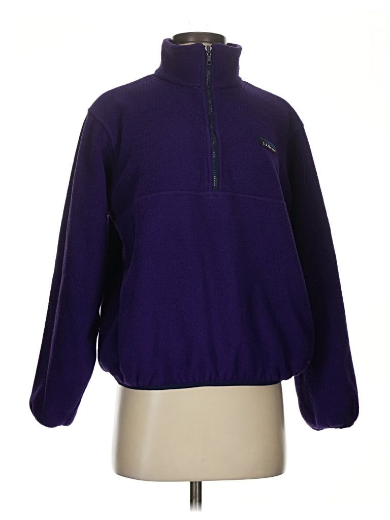 Pre-owned L.l.bean Pullover Sweater In Purple