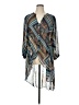 Melissa Paige 100% Polyester Teal Kimono Size XL - photo 1