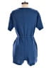 Old Navy Solid Blue Romper Size XS - photo 2