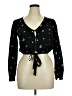 Unbranded 100% Polyester Black Long Sleeve Blouse Size 0X (estimated) - photo 1