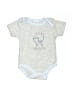 Little Beginnings Gray Short Sleeve Onesie Size 0-3 mo - photo 1