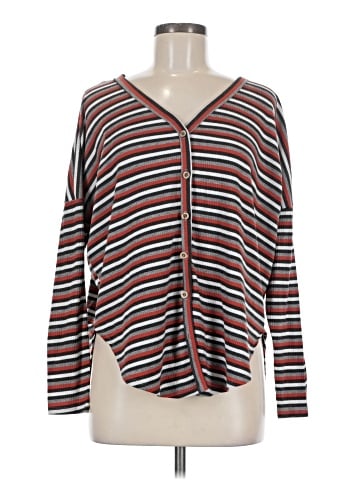 Tres Bien U.S.A. Long Sleeve Henley (view 1)