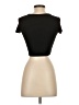 Zara Black Short Sleeve Turtleneck Size S - photo 2