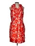 Just... Taylor Print Red Cocktail Dress Size 12 - photo 1