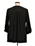 Joan Vass Black 3/4 Sleeve Blouse Size XL - photo 2