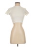 Zara Ivory Short Sleeve Turtleneck Size S - photo 1