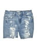 Almost Famous Blue Denim Shorts Size 0 - photo 1