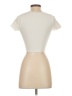 Zara Ivory Short Sleeve Turtleneck Size S - photo 2